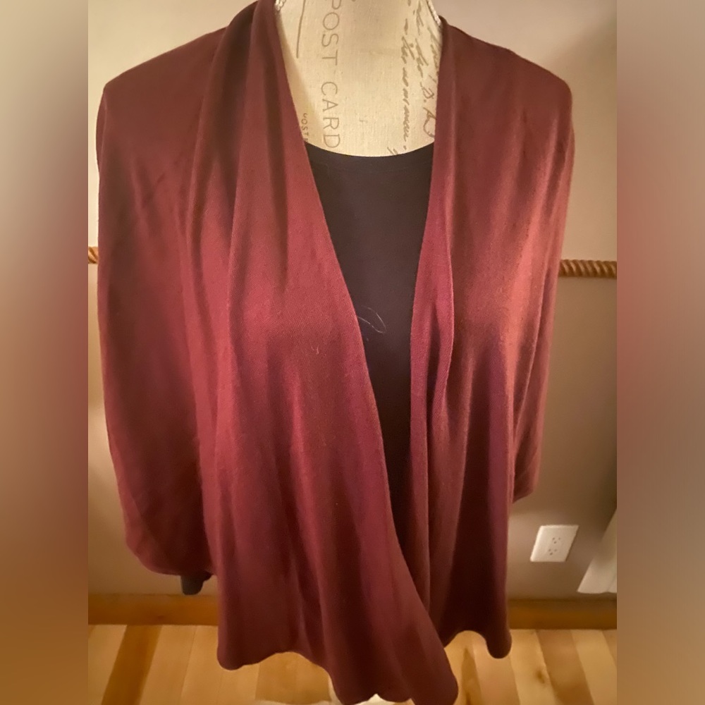 Burgundy Cape by Echo